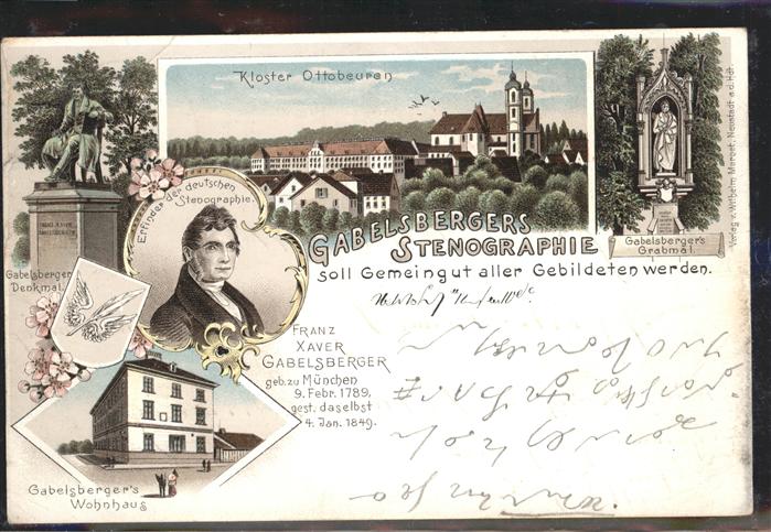 Ottobeuren Gabelberger Grabmal Wohnhaus Denkmal