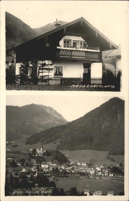 Ruhpolding Bayern Haus Edern
