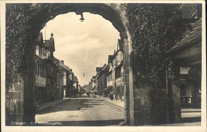 ERLANGEN Bayern Nuernbergertor