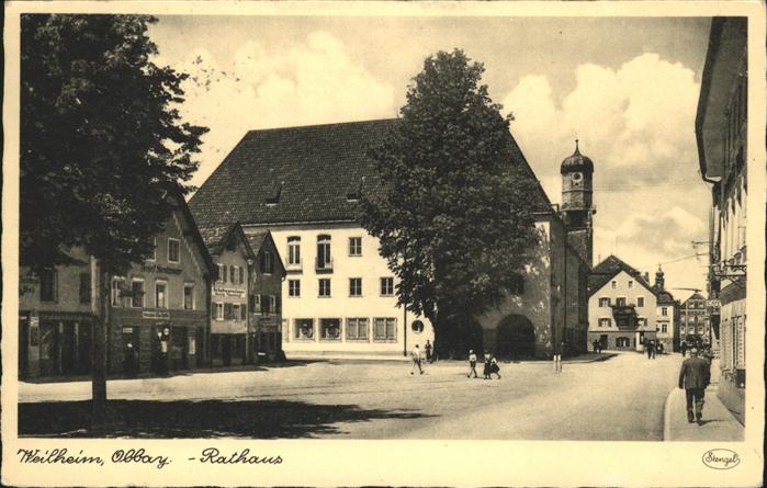 Weilheim Oberbayern Rathaus