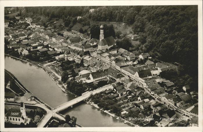 Wolfratshausen Fliegeraufnahme