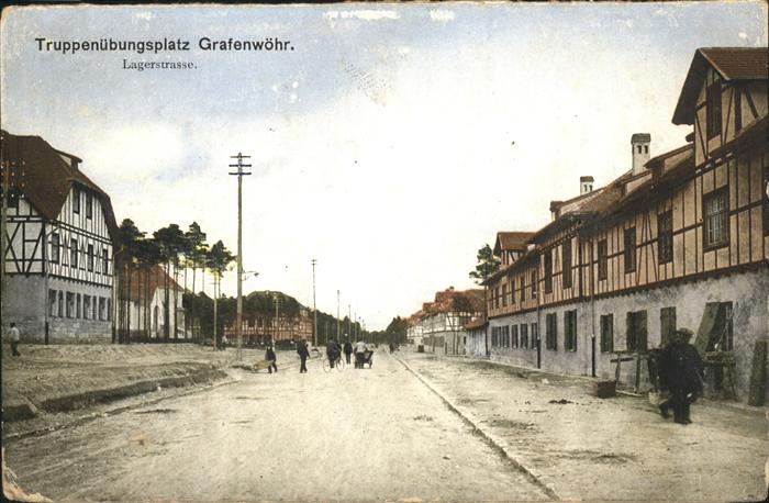 Grafenwoehr Truppenübungsplatz Lagerstrasse