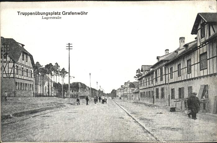 Grafenwoehr Truppenübungsplatz Lagerstrasse