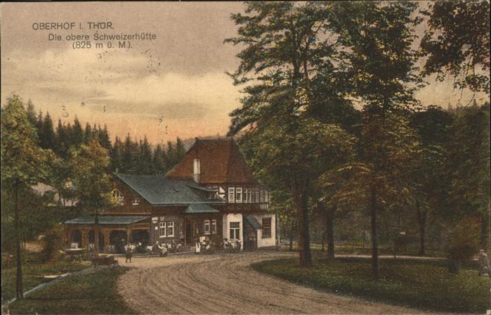 Oberhof Thueringen Schweizerhütte