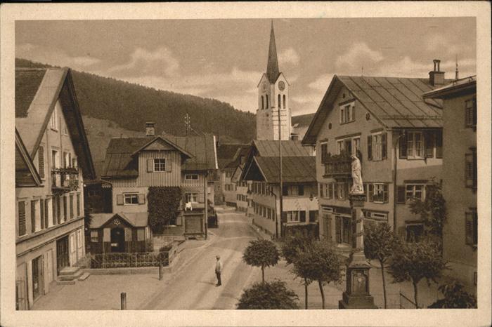 Oberstaufen Oberallgaeu Bayern Lindauerstrasse