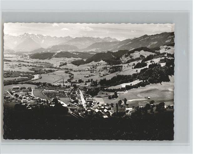 Blaichach Allgaeu Fliegeraufnahme