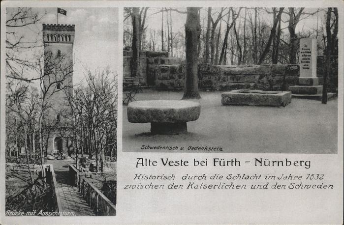 Fuerth Bayern Brücke Aussichtsturm