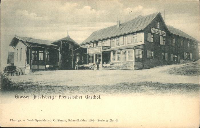 Inselsberg Schmalkalden Preussischer Gasthof