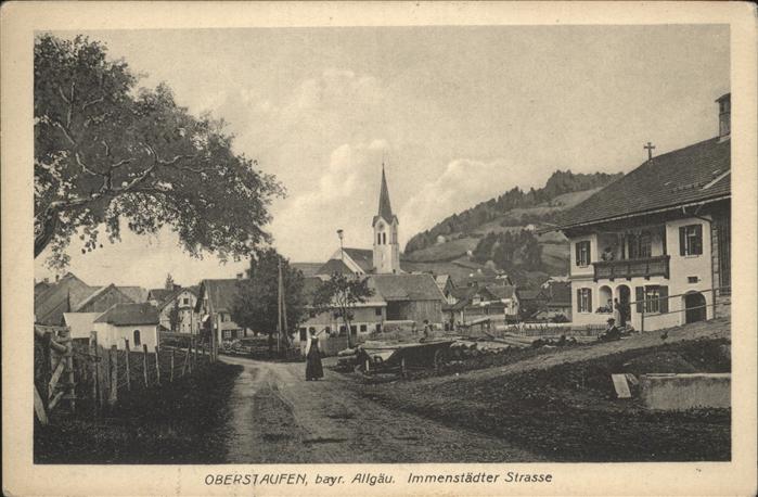 Oberstaufen Oberallgaeu Bayern Immenstaedter Strasse