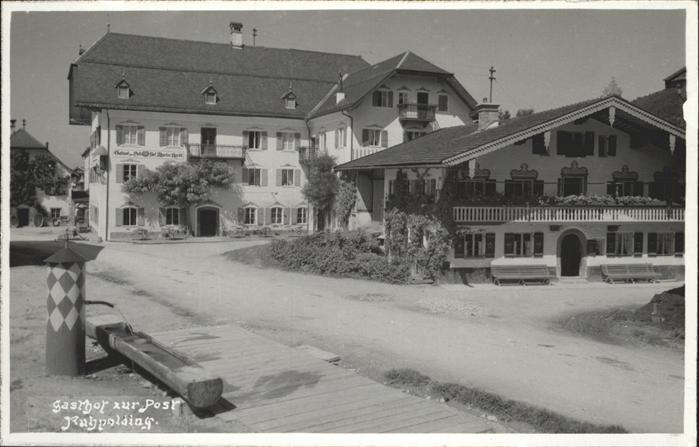 Ruhpolding Bayern Gasthof Post Brunnen