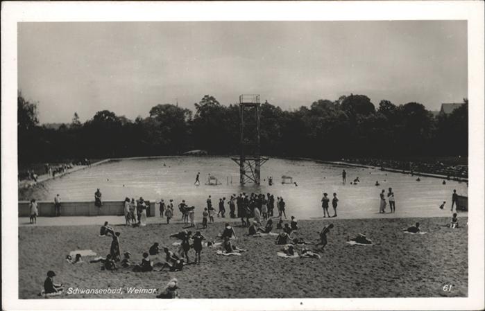 Weimar Thueringen Schwanseebad