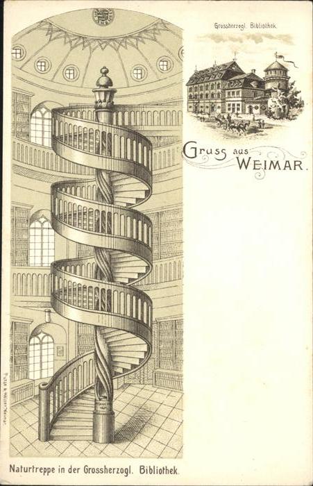 Bibliothek Library Bibliothek Naturtreppe