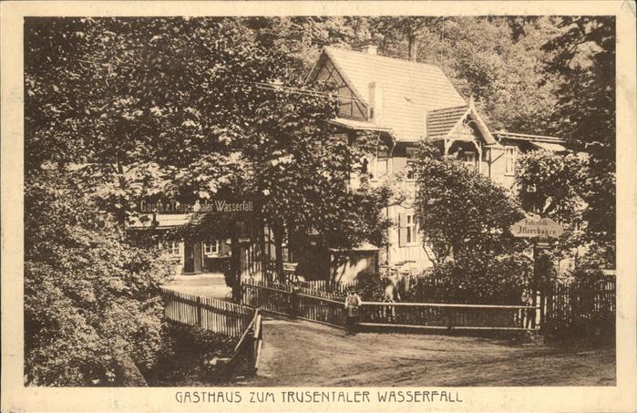 Herges-Vogtei Gasthaus Trusentaler Wasserfall