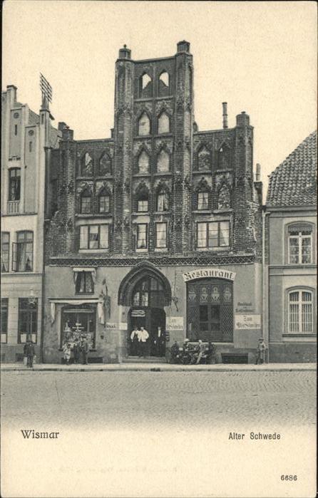 Wismar Mecklenburg Alter Schwede Restaurant