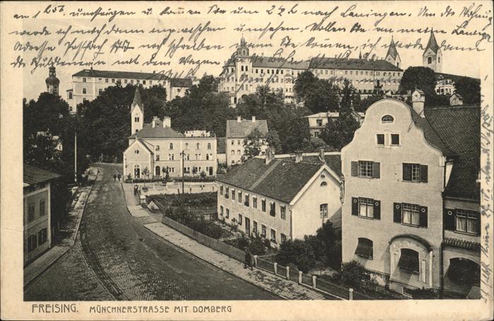 Freising Oberbayern Münchnerstrasse Domberg