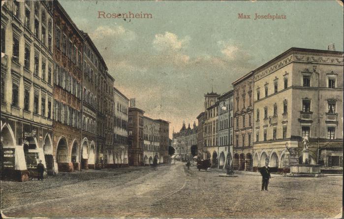 Rosenheim Bayern Max Josefsplatz