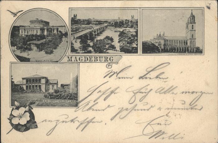 Magdeburg theater Brücke