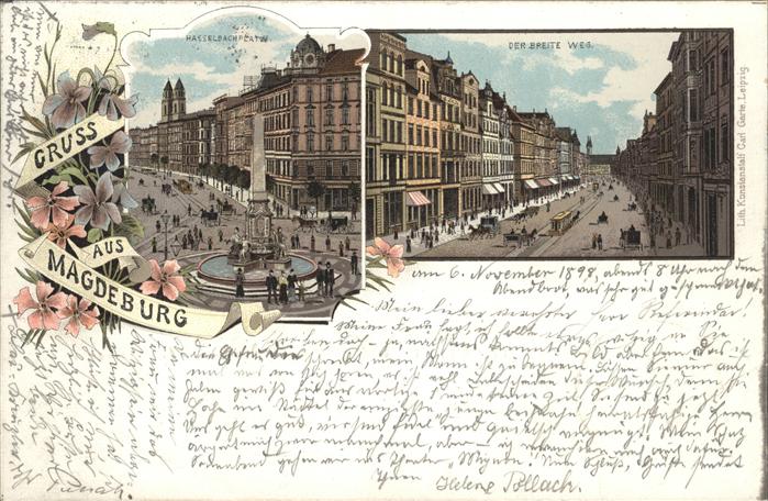 Magdeburg Breiteweg Hasselbachbrunnen