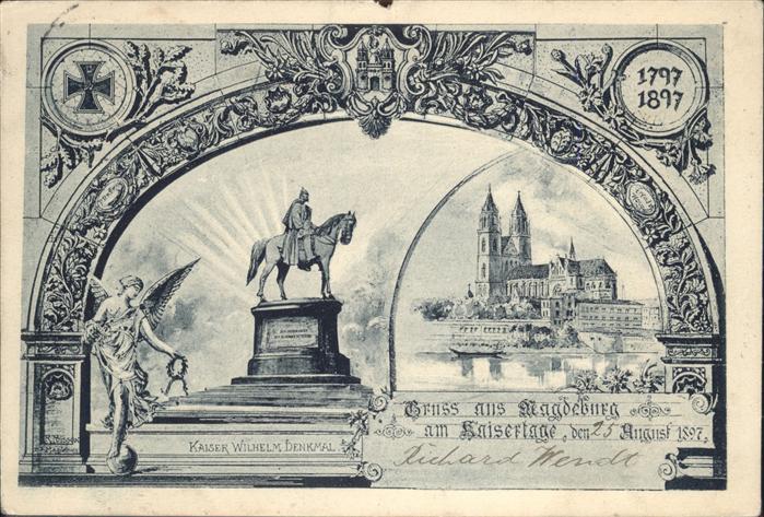 Magdeburg Kaiser Wilhelm Denkmal