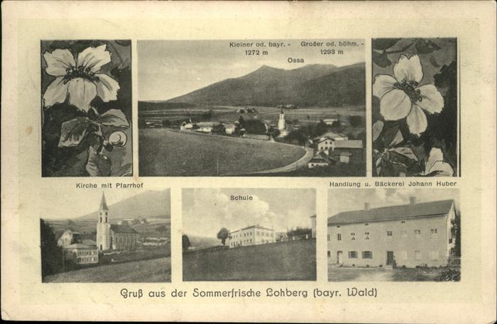 Lohberg Lam Schule Kirche Pfarrhof Bäckerei Johann