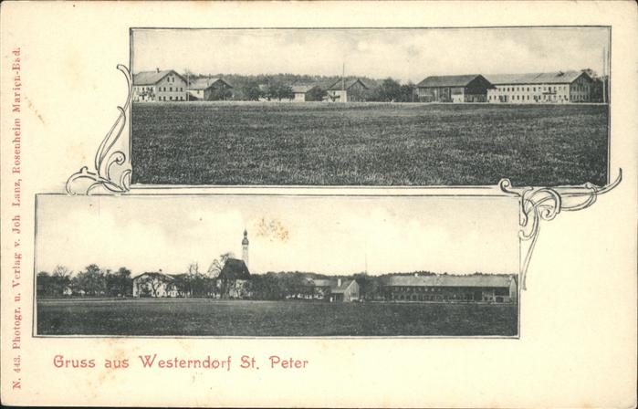 Rosenheim Bayern Westerndorf St Peter