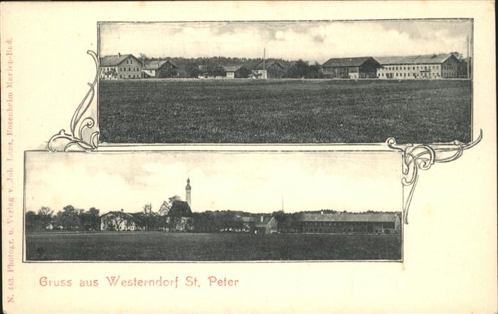 Rosenheim Bayern Westerndorf St Peter