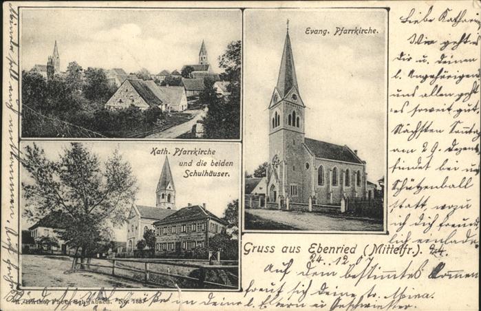 Ebenried Allersberg Katholische Evangelische Pfarrkirche Sc