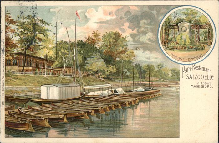 Magdeburg Park Restaurant Salzquelle Niemeyer Den