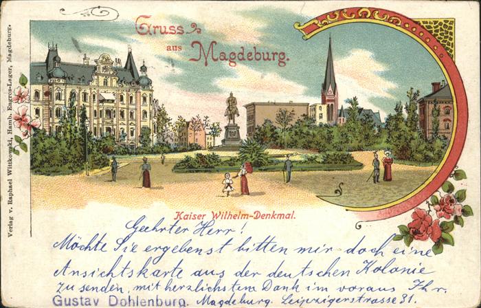 Magdeburg Kaiser Wilhelm Denkmal
