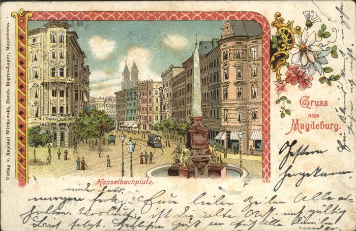 Magdeburg Hasselbachplatz Strassenbahn