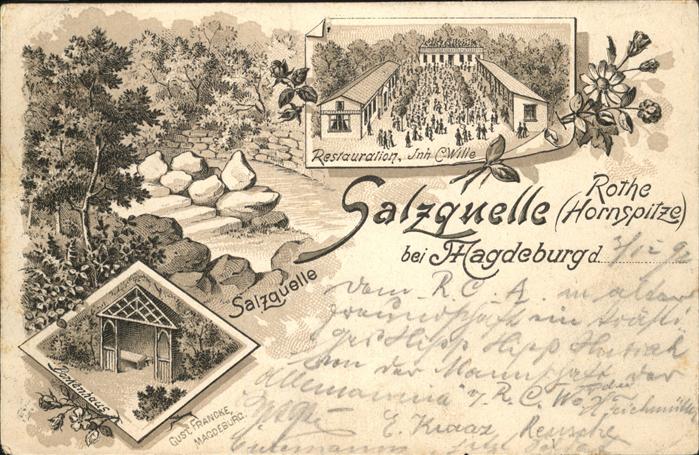 Magdeburg Salzquelle Restaurant