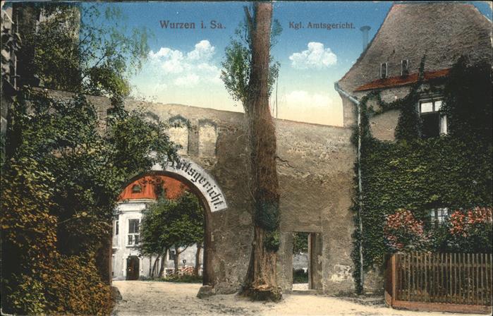 Wurzen Sachsen Königliches Amtsgericht