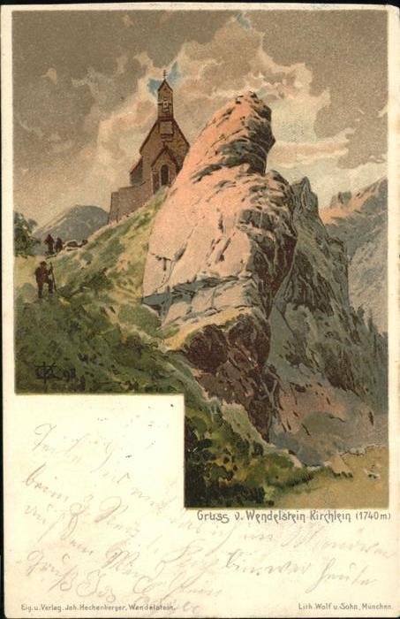 Wendelstein Berg Kirchlein