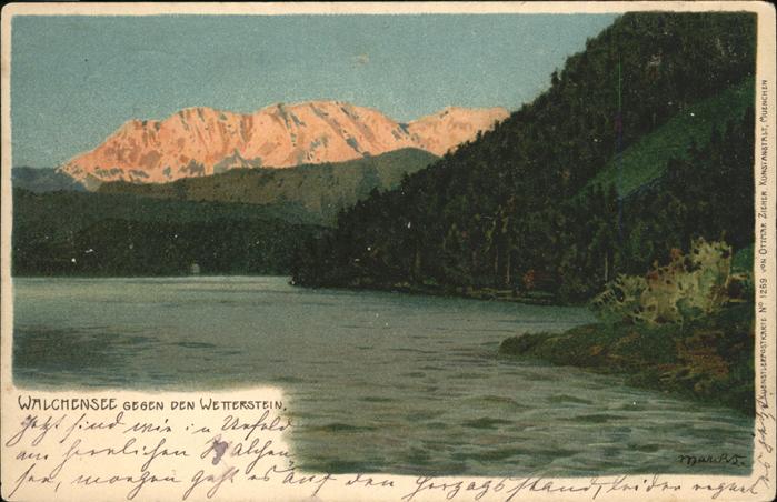 Dresden Walchensee
Wetterstein