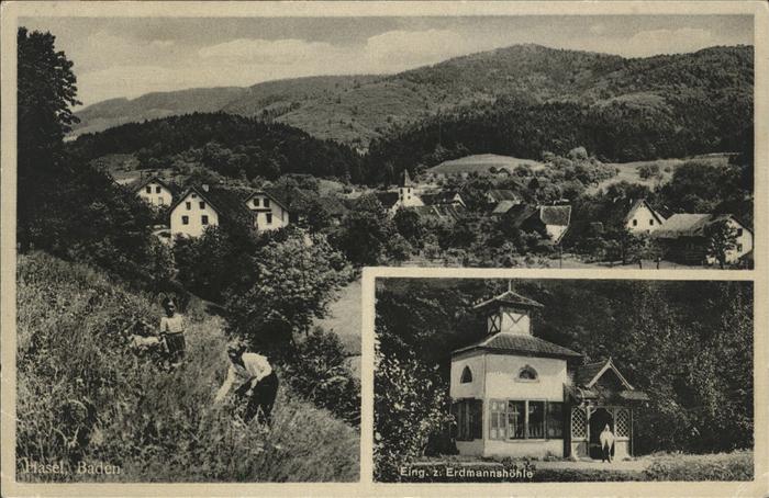 Hasel Baden Hasler Hoehle BW Erdmannshoehle