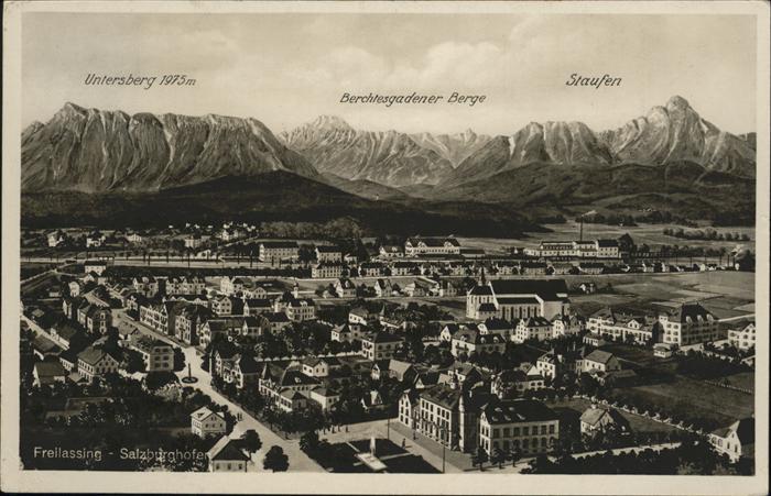 Freilassing Untersberg
Berchtesgadener Berge
Stau