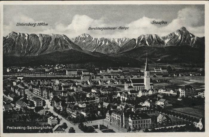 Freilassing Salzburghofen
Berchtesgadener Berge
S