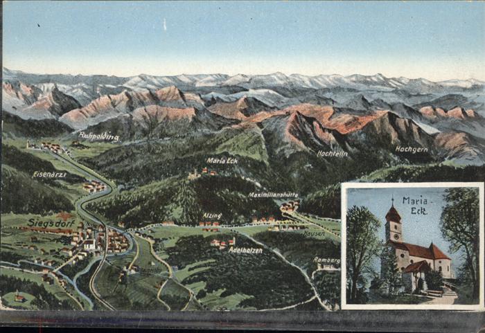 Maria Eck Wallfahrtsort
Ruhpolding 
Hochgern
M