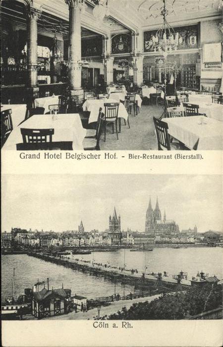 Koeln Rhein Hotel Belgischer Hof