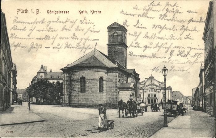 Fuerth Bayern Königstrasse
kath. Kirche