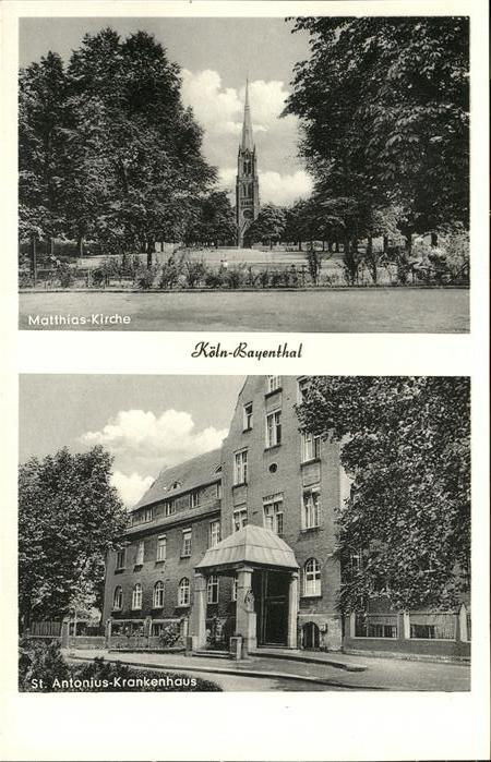 Koeln Rhein Matthias-Kirche
Bayenthal
