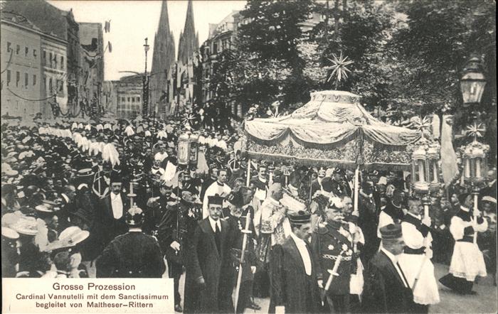 Koeln Rhein Eucharist. Kongress 1909