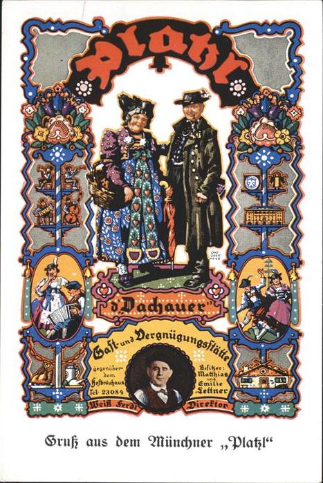 Muenchen Bayern Muenchne Platzl