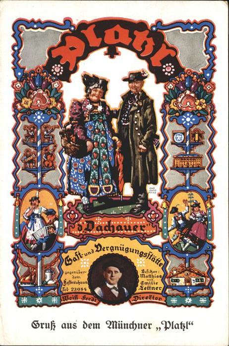 Muenchen Bayern Muenchner Platzl