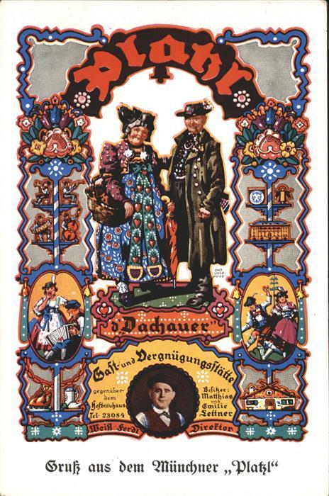 Muenchen Bayern Muenchner Platzl