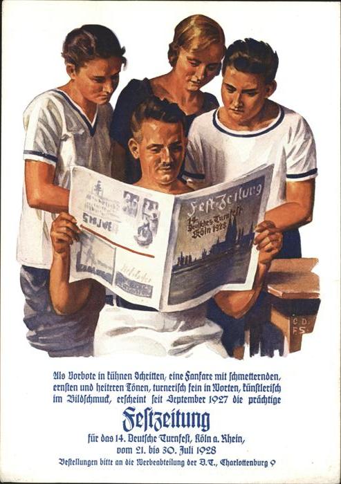 Koeln Rhein Festzeitung