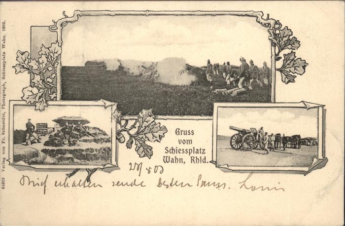 Wahn Koeln Schießplatz