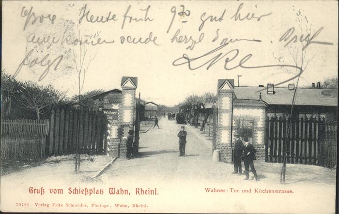 Wahn Koeln Schießplatz