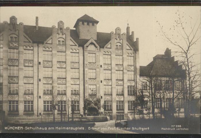 Muenchen Schulhaus
Heimerauplatz