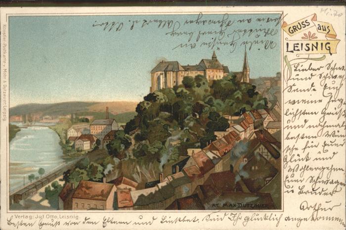 Leisnig Kuenstlerkarte